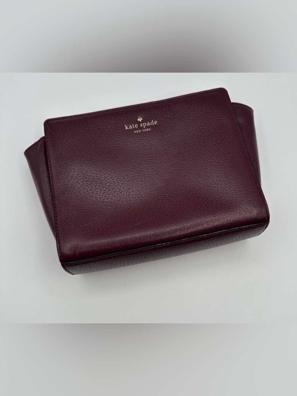 GIVEAWAY Kate Spade Deep Red Leather Shoulder Bag